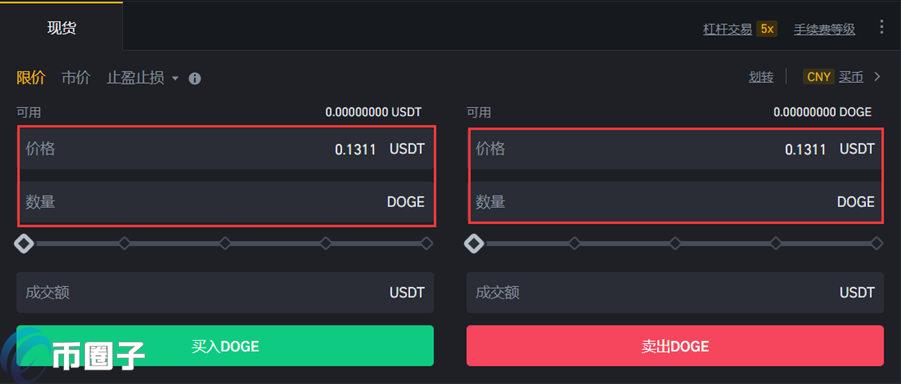 USDT怎么买狗狗币?用泰达币买入、交易狗狗币教程